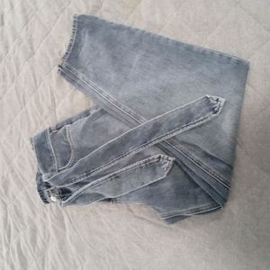 The Brinkley high rise paper bag Jeans